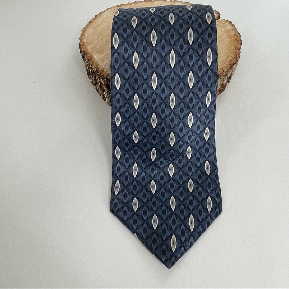 Pierre Cardin Silk Geometric Tie